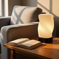 Lampu Tidur Aesthetic LED | Lampu Meja Estetik Minimalis Warm Light | Lampu Hias Kamar Tidur Ruang Tamu | Lampu Bedside Unik | Kado Housewarming