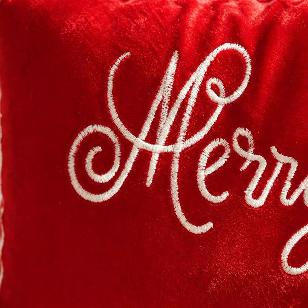 Sarung Bantal Natal 30x50cm Merry Christmas | Cushion Cover Sofa Dekorasi Natal