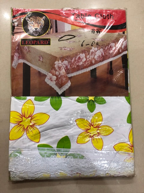 Taplak Meja Makan Oval Waterproof 152x228cm
