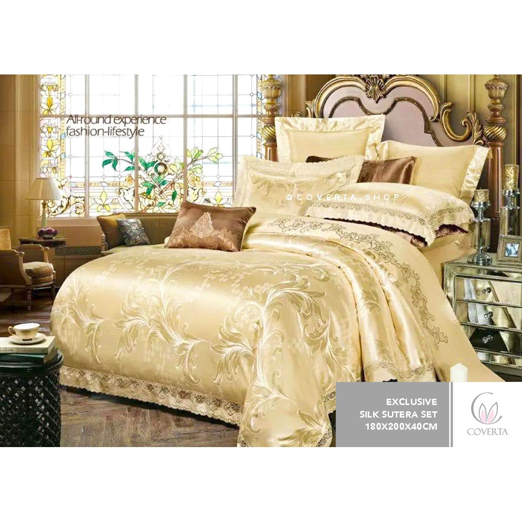 Bed Cover Set Sutera - Sutra Silk Import 180x200x40cm