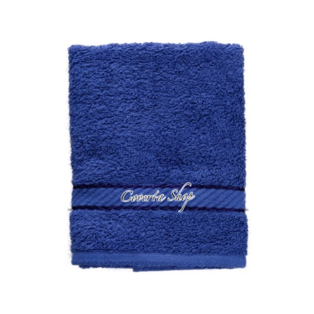 Handuk Mandi Dewasa | Handuk Dewasa Polos Warna Navy 70x140cm (± 400 GR)