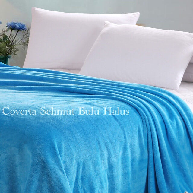Coverta Selimut Super Soft Polos 200x240cm