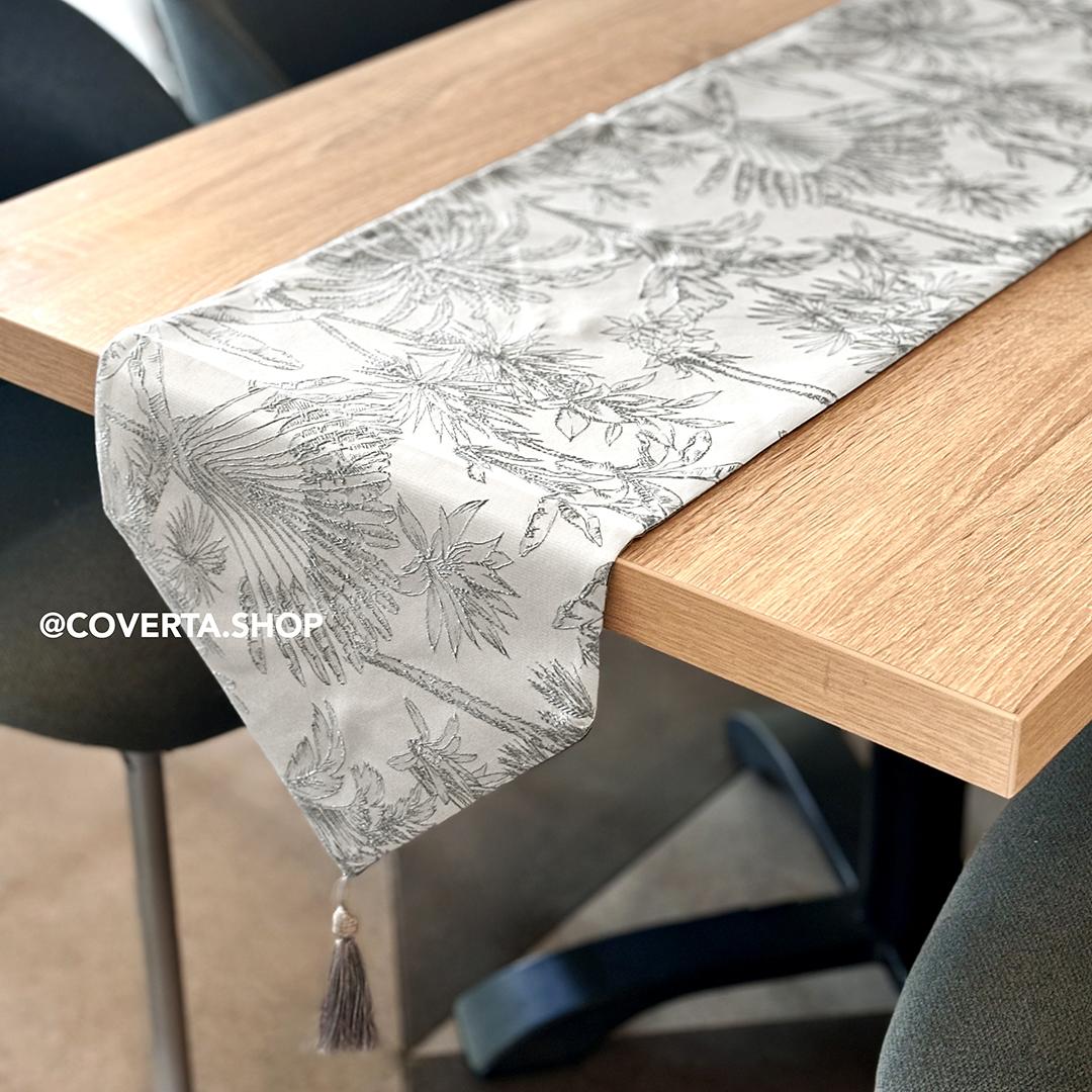 Table Runner DR Vintage - Taplak Meja Makan Estetik Motif Vintage | Alas Meja Tamu Minimalis