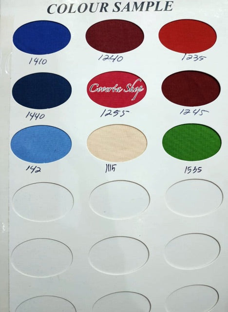 Sarung Bantal Cinta Katun Polos 50x95cm