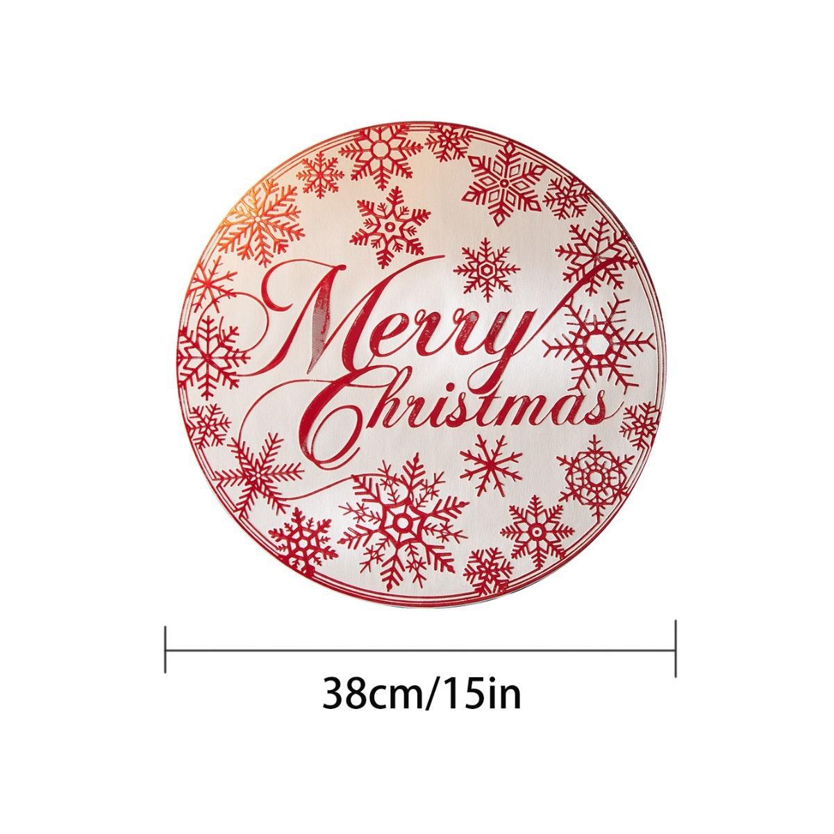 Alas Meja Natal Merry Christmas Premium | Placemat Natal Aksesori Meja Xmas