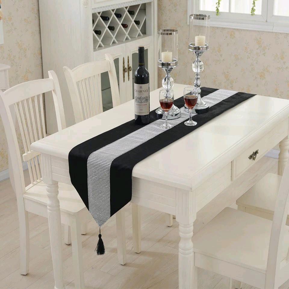 Table Runner Meja Tamu | Bed Runner | Taplak Meja Panjang Syahrini Hiasan Meja