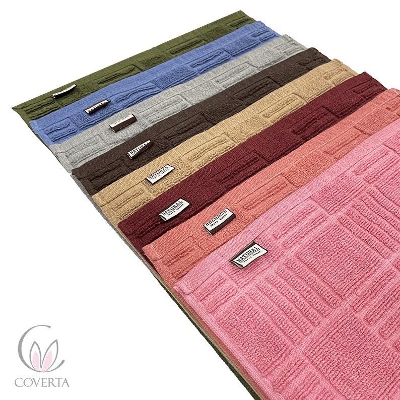 Keset Kamar Mandi Serap Air / Kesed Kaki Menyerap Air / Keset Handuk Polos Natural
