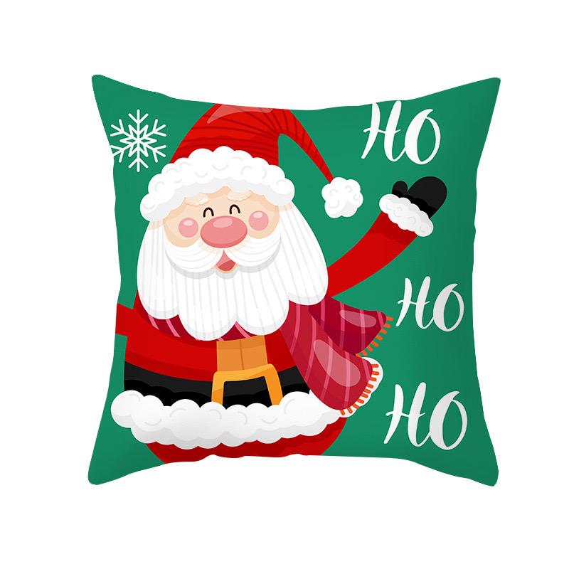 Sarung Bantal Sofa Motif Natal Christmas