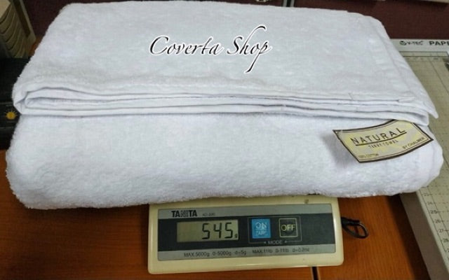 Handuk Mandi Dewasa Tebal | Handuk Hotel Premium Natural 70x140cm - 550 GSM