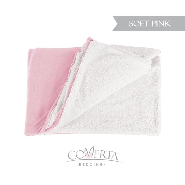 Selimut Polos Tebal Premium Double Ply (2 Layer)