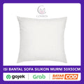 Isi Bantal Kursi Sofa Polos - Silikon Murni - 50x50cm