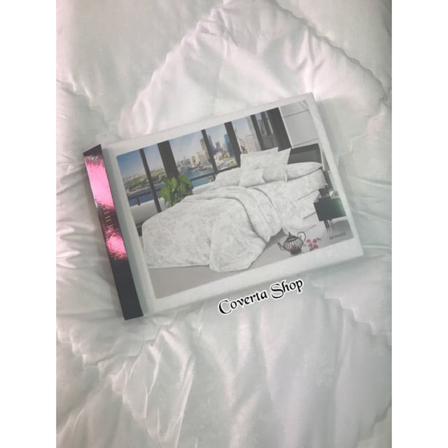Bed Cover Emboss Tanpa Sprei 220x230cm