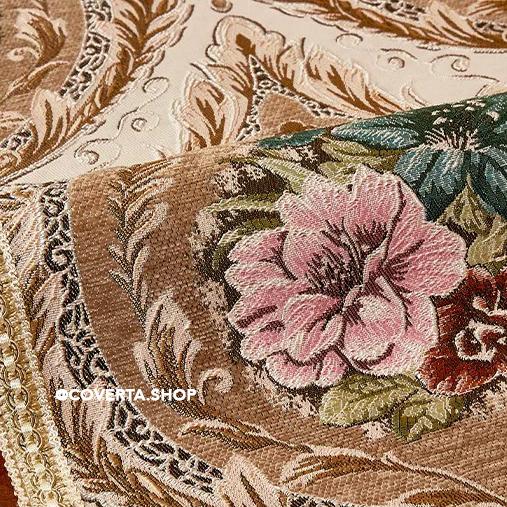 Table Runner Aurelie Dekorasi Meja Klasik Mewah | Taplak Meja Panjang Elegan | 35x160 35x200 35x260