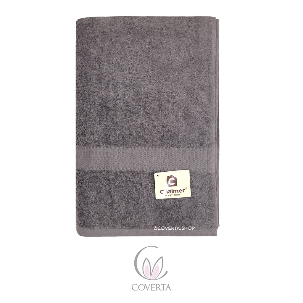 Handuk Mandi Dewasa | Handuk Jumbo 80x160cm Warna Grey - Abu Abu