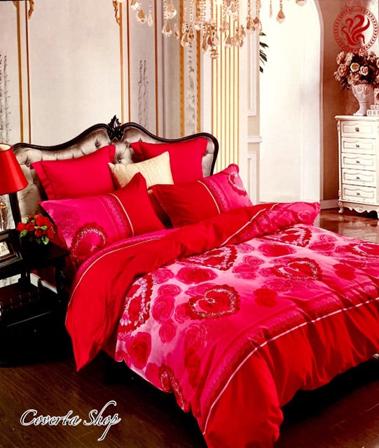 Sprei Katun Jepang Pengantin Size 160/180/200x200x40cm
