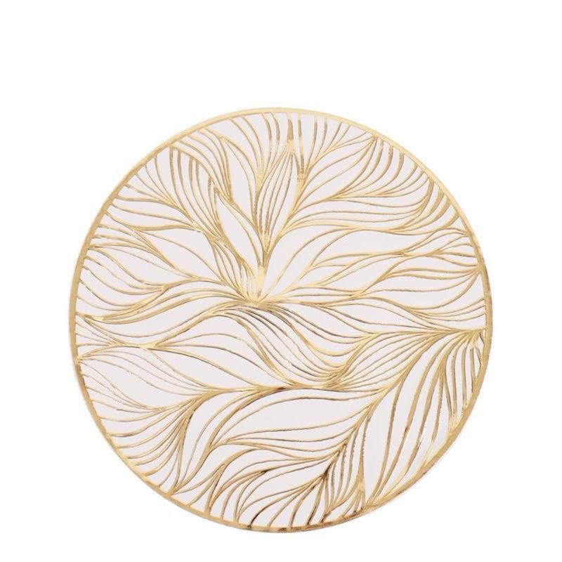Placemat Waterproof Aesthetic | Tatakan Piring Anti Noda | Table Mat Elegant | Alas Meja Makan