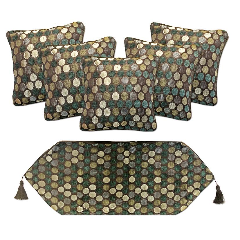 Sarung Bantal Kursi Sofa Set Belgi 40x40cm (isi 5 pc)