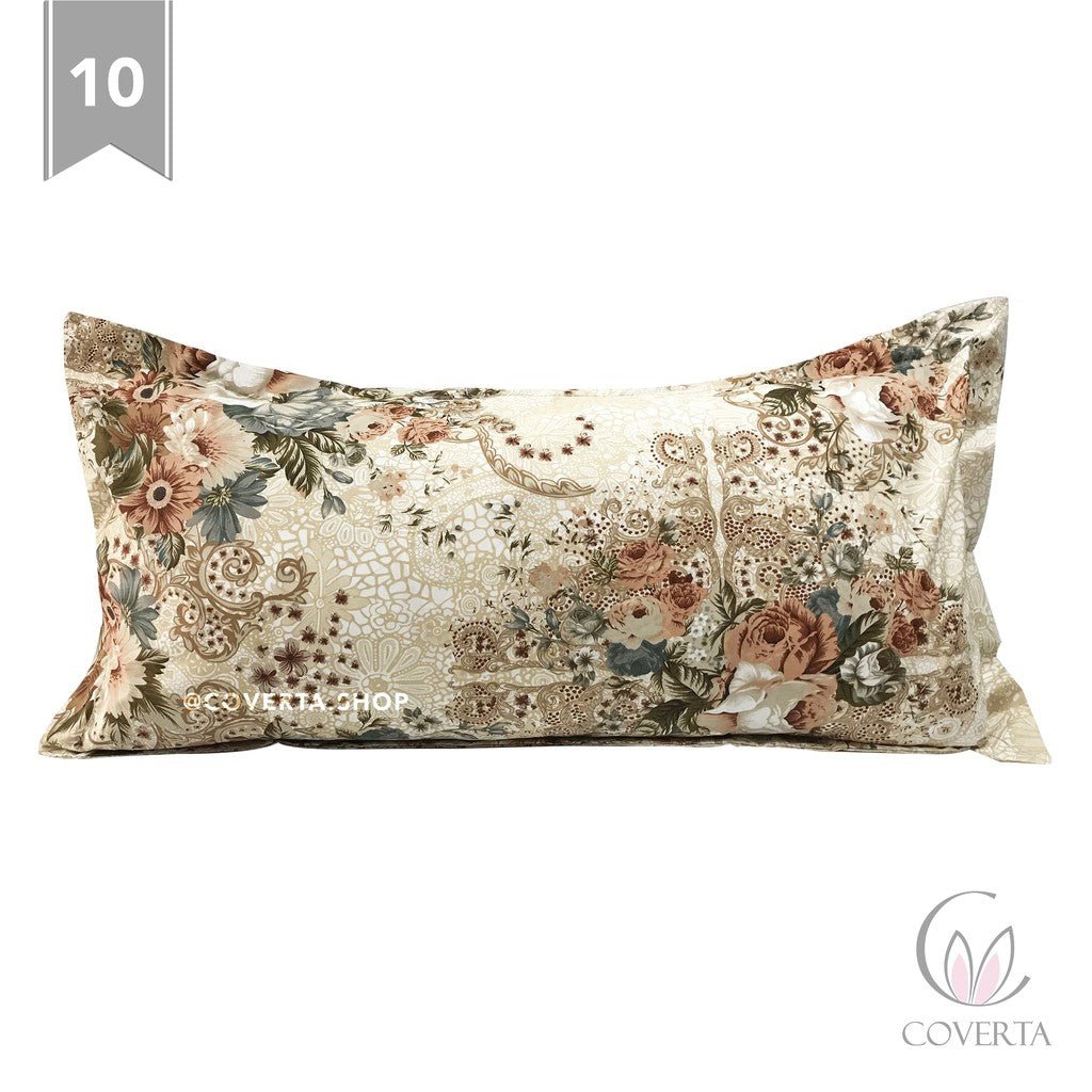 Sarung Bantal Cinta Katun - Motif 50x95cm
