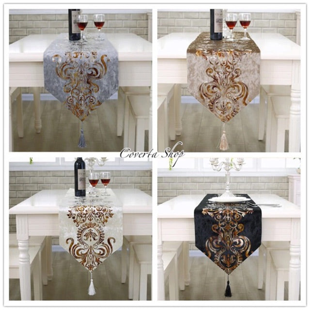 Table Runner / Bed Runner - Taplak Panjang - Luxury - 33x180cm