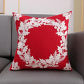COVER Sarung Bantal Sofa Hiasan Natal 45x45 cm Motif Christmas Bordir Premium