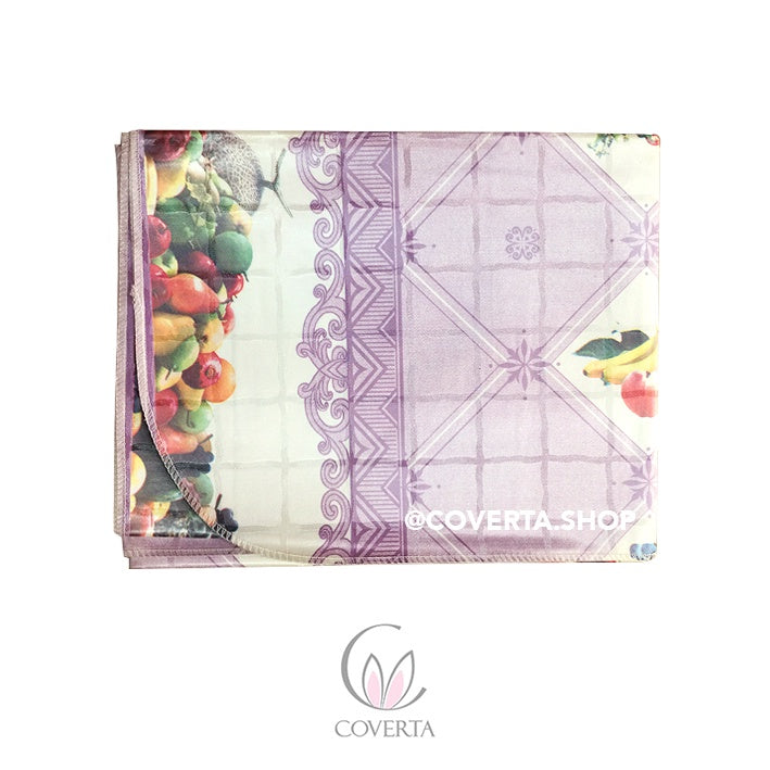 Taplak Meja Makan Plastik Segi Waterproof 100x150cm