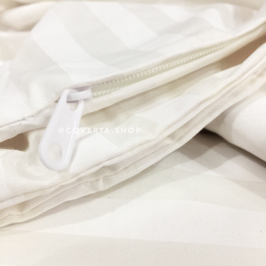 Duvet Hotel Set dan Sprei Hotel Katun Putih - 160x200 / 180x200 / 200x200