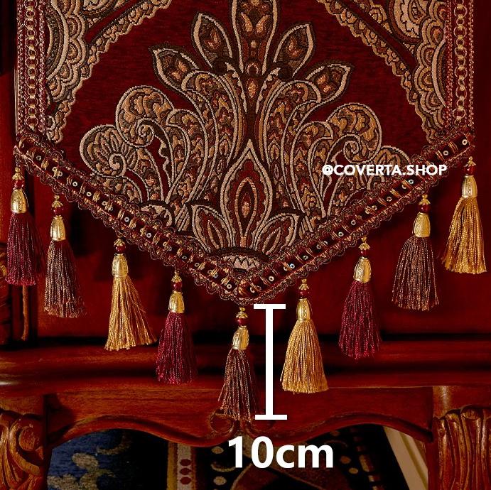 Table Runner Hurrem Premium Motif Klasik - Dekorasi Meja Panjang Elegan