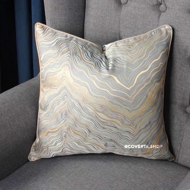 Pillow Cover / Sarung Bantal Kursi Sofa Marble 45x45cm