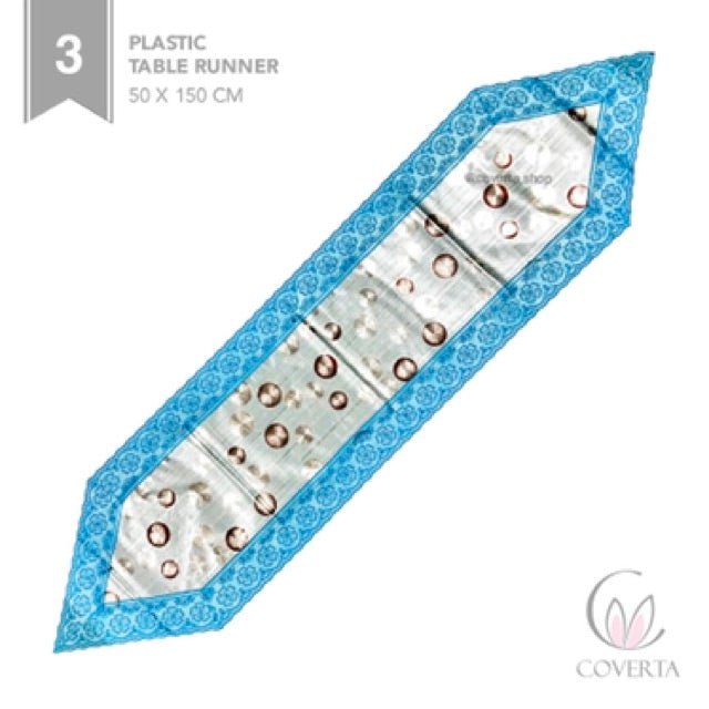 Table Runner Plastik Waterproof 50x150cm