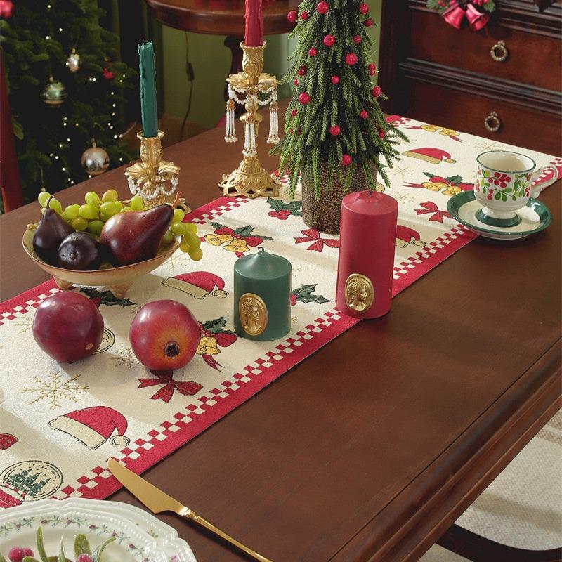 Table Runner Natal Premium Series | Taplak Meja Dekorasi Natal Christmas Ornament
