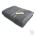 Handuk Mandi Hotel Polos Natural 70x140 Cm - Abu Abu