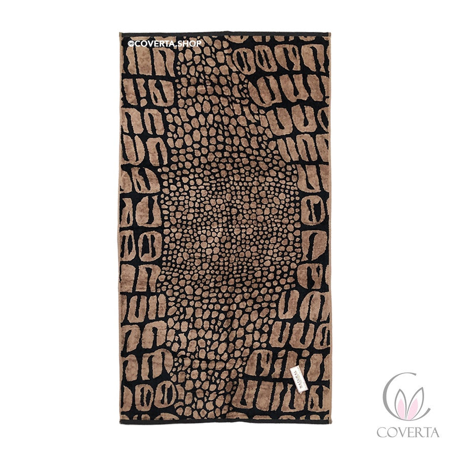 Handuk Mandi Dewasa Premium Motif Leopard Safari 65x130cm