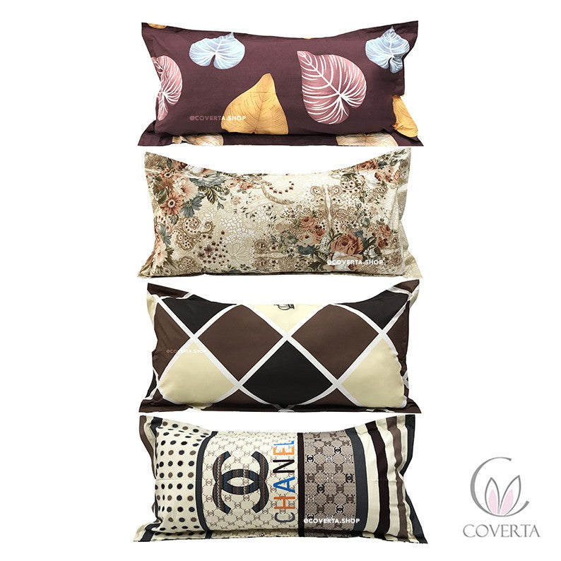 Sarung Bantal Cinta Katun - Motif 50x95cm