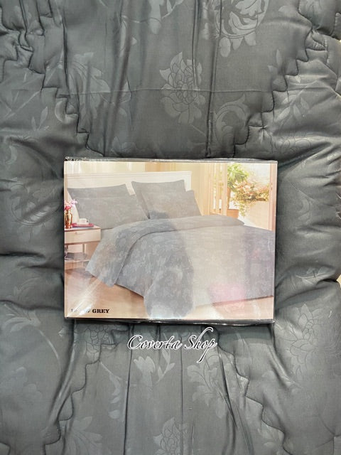 BedCover Set Single Polos Emboss Herme 120x200x30cm