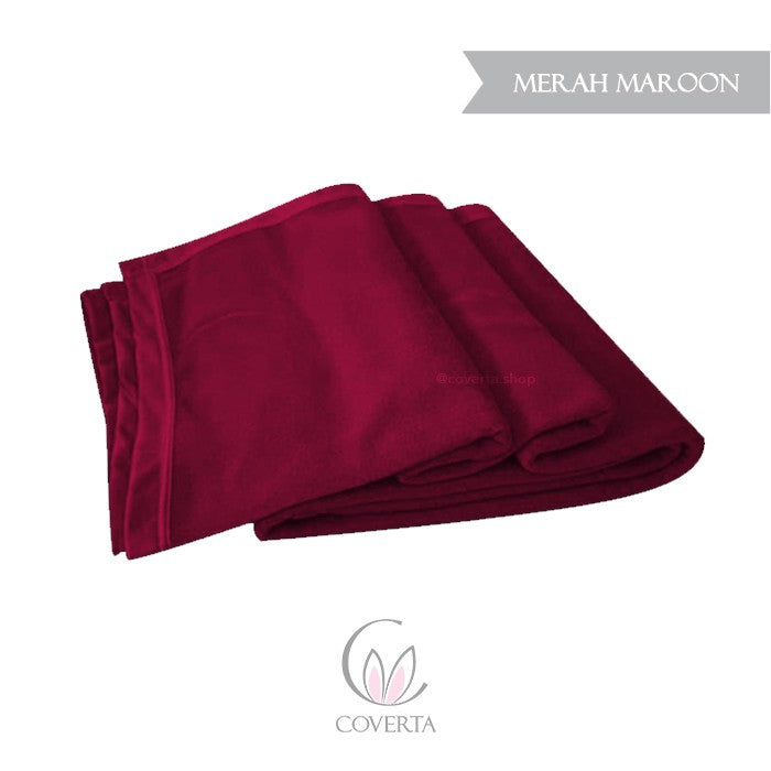 Coverta Selimut Polos Flanel