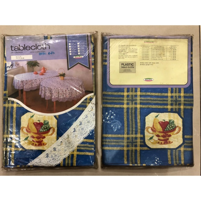 Taplak Meja Makan Oval Waterproof 152x228cm