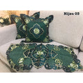 Sarung Bantal Kursi Sofa Set - Bordir Bunga - 40x40cm