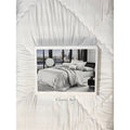 Bed Cover Set Hotel Putih Salur Emboss 160x200 /180x200 / 200x200 tinggi 50cm