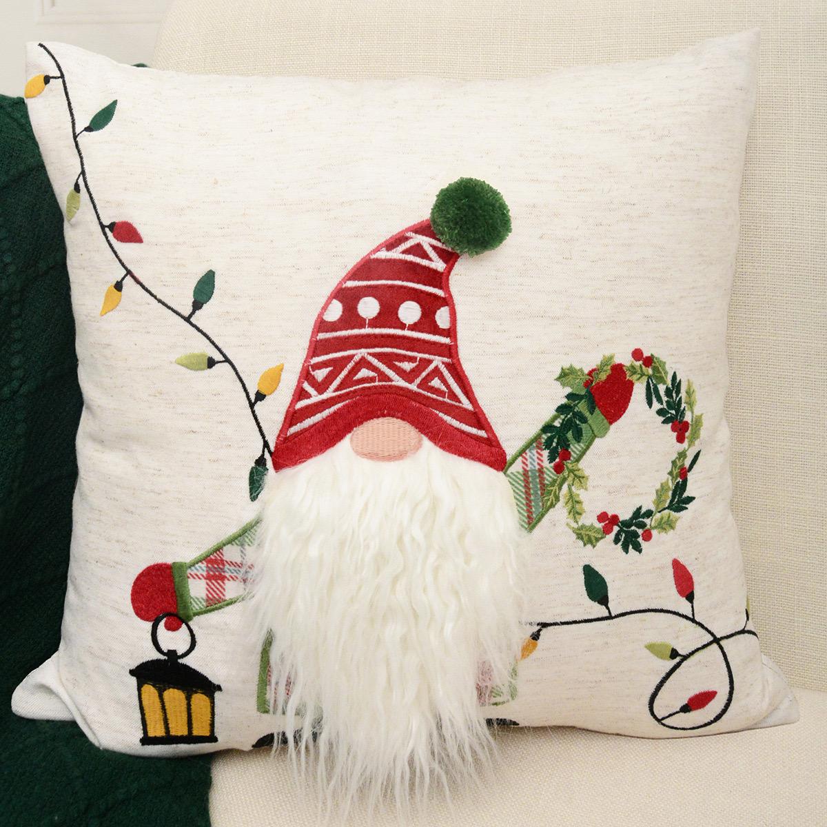 Cover Sarung Bantal Kursi Sofa Natal 45x45cm Christmas Premium Series