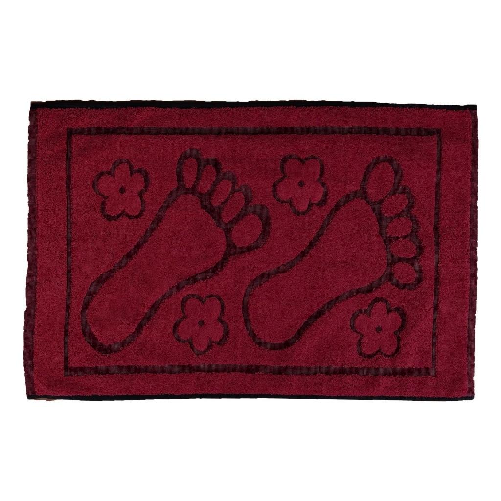 Keset Handuk Motif Kaki | Keset Dapur | Keset Kamar Mandi 40x60 cm