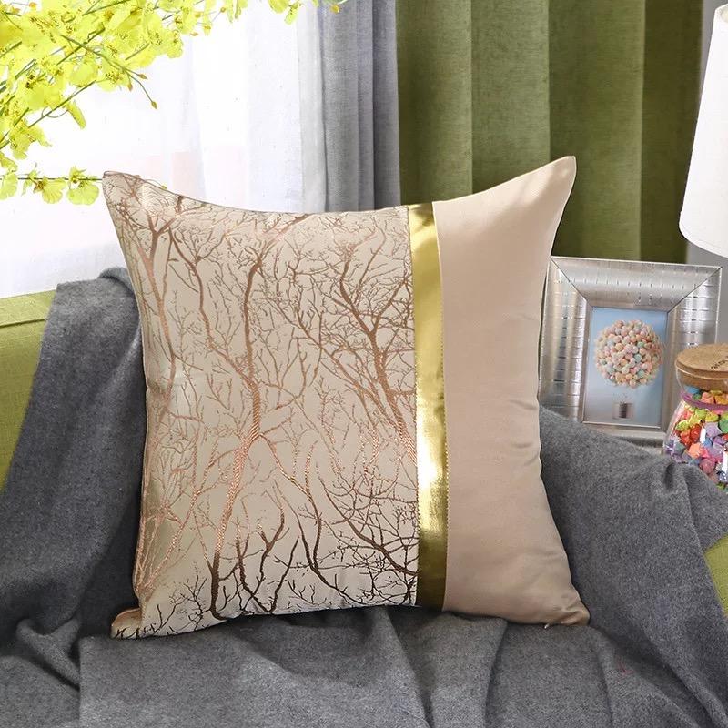 Pillow Cover / Sarung Bantal Kursi Sofa Motif Grass Root 45x45cm