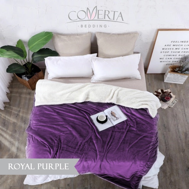 Selimut Polos Tebal Premium Double Ply (2 Layer)