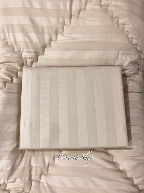 Bed Cover Set Mocca Salur Emboss Atlantic 100/120x200x30cm