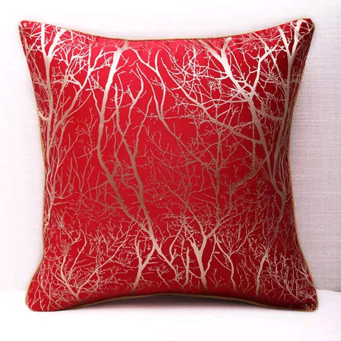 Pillow Cover / Sarung Bantal Kursi Sofa Motif Grass Root 45x45cm