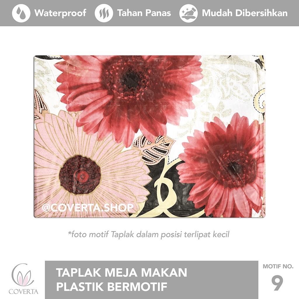 Taplak Meja Makan Waterproof OVAL Aesthetic Anti Air