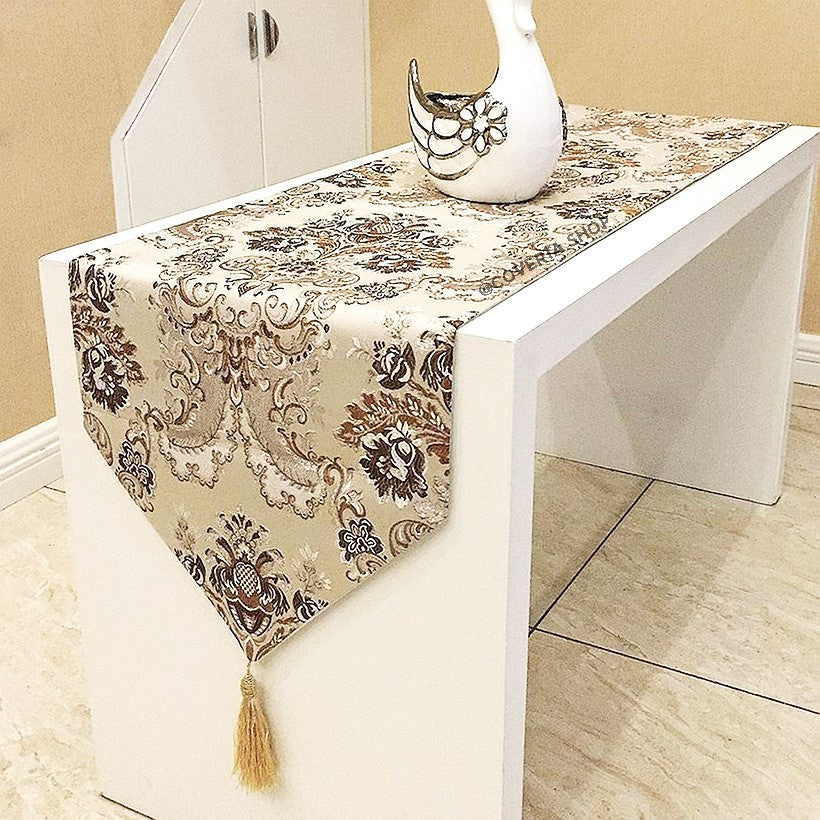 Table Runner - Taplak Meja Panjang Jacquard Classic 33x210cm