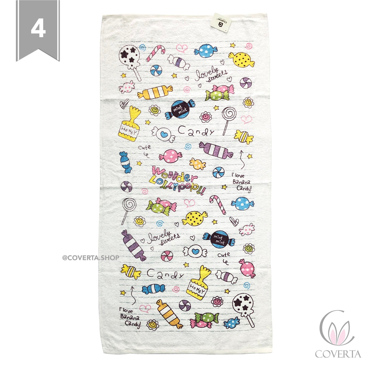 Handuk Mandi Anak Chalmer By Terry Palmer 60x120cm