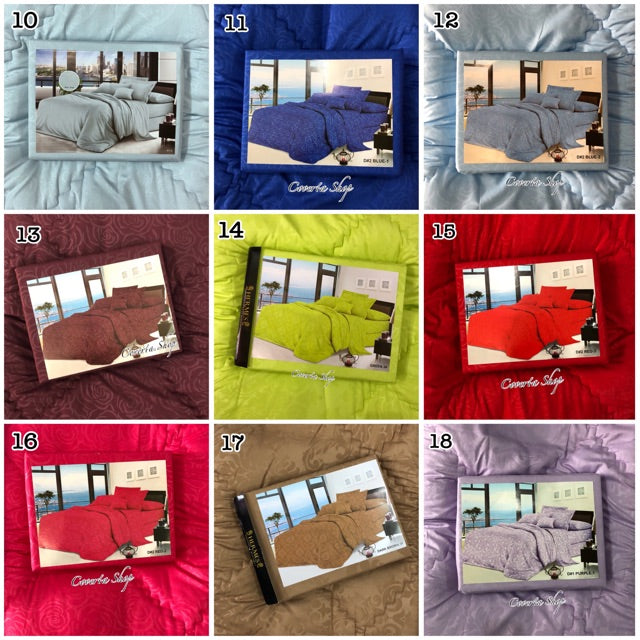 Sprei Polos Emboss 160x200 / 180x200 / 200x200 tinggi 30cm