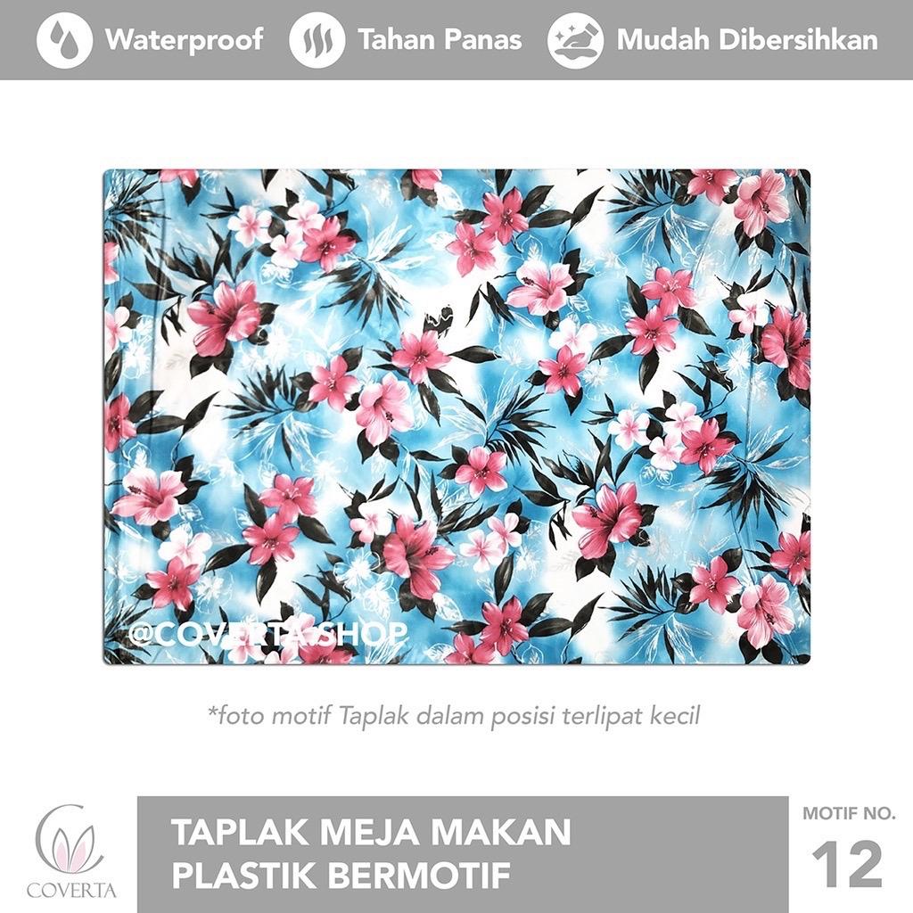 Taplak Meja Makan Waterproof OVAL Aesthetic Anti Air