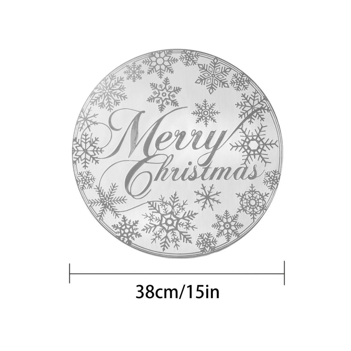 Alas Meja Natal Merry Christmas Premium | Placemat Natal Aksesori Meja Xmas